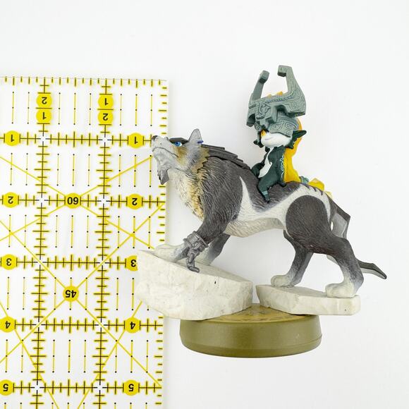 Nintendo Zelda Amiibo Wolf Link‎ Midna Twilight Princess Figurine Collectible - Picture 2 of 9